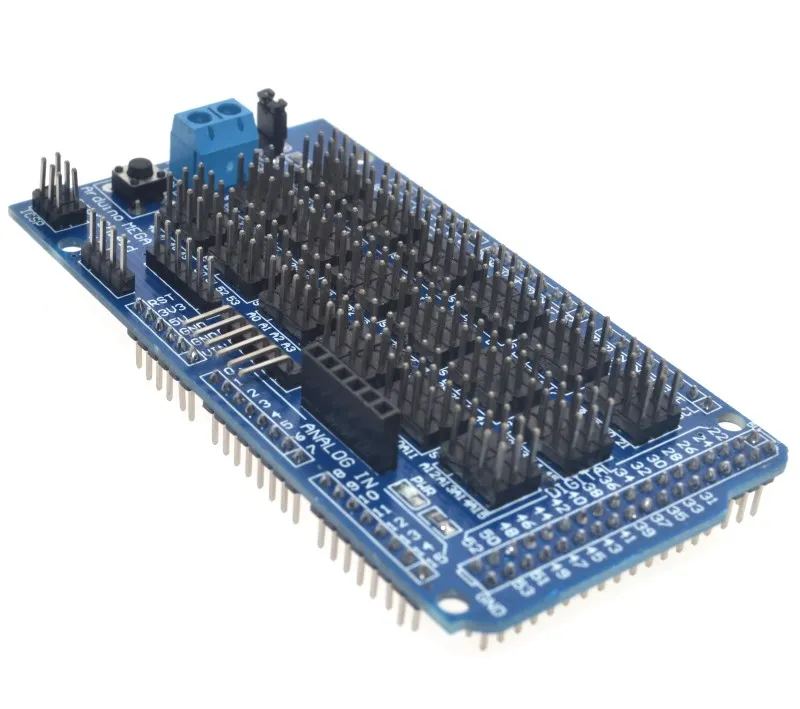 Для Arduino датчик Mega Shield V1.0 V2.0 выделенная Плата расширения 2560 Sup Iic Bluetooth Sd Робот