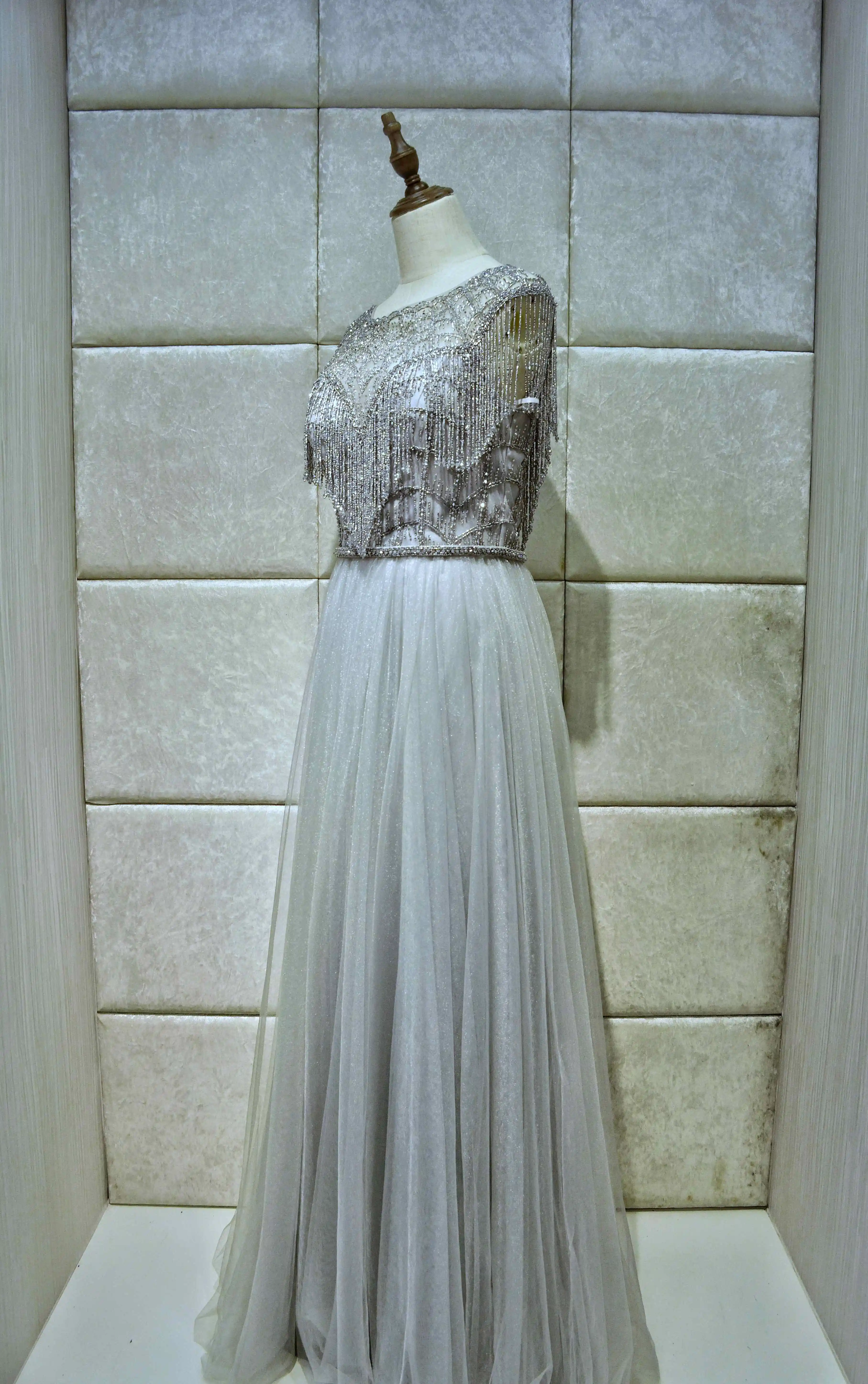 Роскошное Новое благородное вечернее платье vestido de noiva abendkleider
