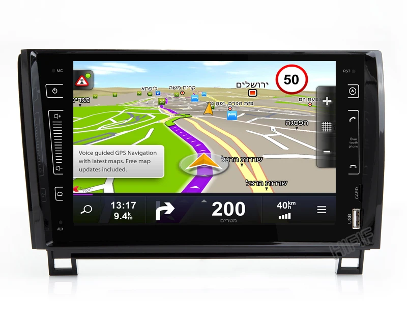 " ips DSP 4G Android 9,0 2 DIN Автомобильный мультимедийный плеер для Toyota Sequoia Tundra Радио стерео Авто Аудио навигация без DVD
