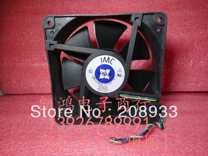 Для JMC 1238 12HB HAPW 12В 1.30A 12 см 12038 четырехпроводной ШИМ вентилятор управления