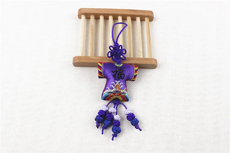 1 шт. китайское традиционное кимоно Omamori милый вышитый брелок с подвеской в виде