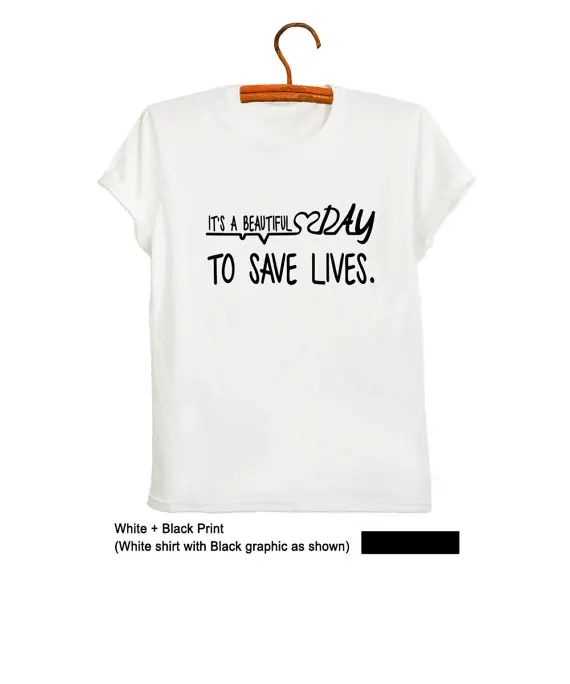 Футболка с графическим принтом it a beautiful day to save Life футболка цитатой Tumblr для женщин