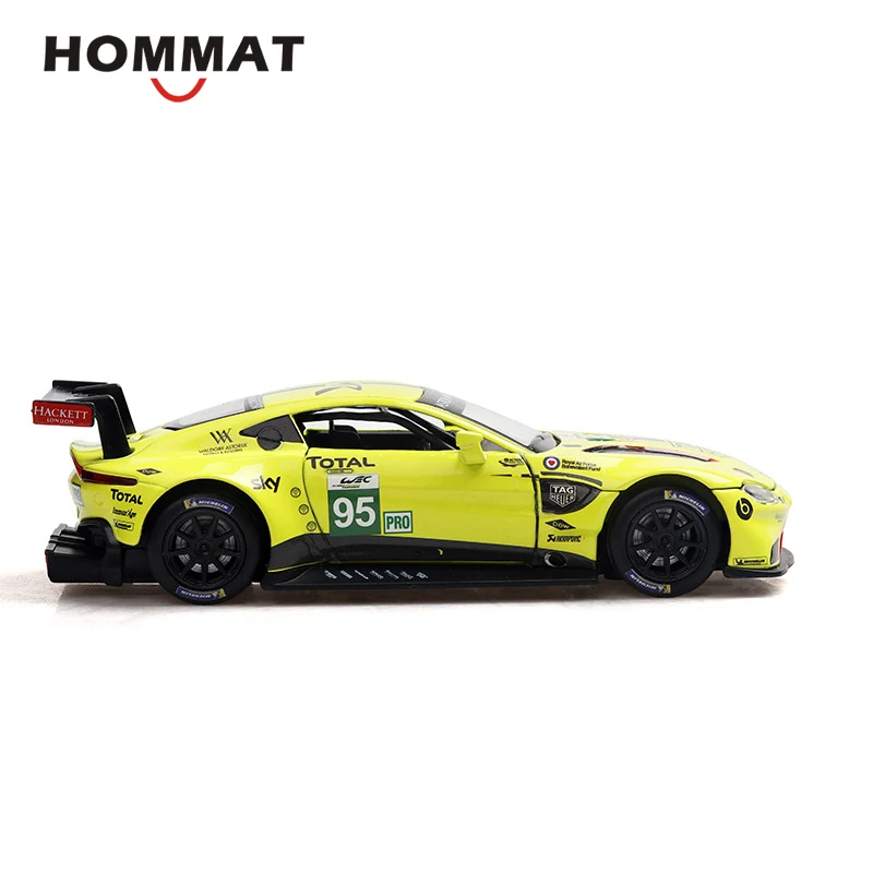 HOMMAT 1/32 Aston Martin Vantage GTE Le Mans модель автомобиля сплав литье под давлением игрушечная
