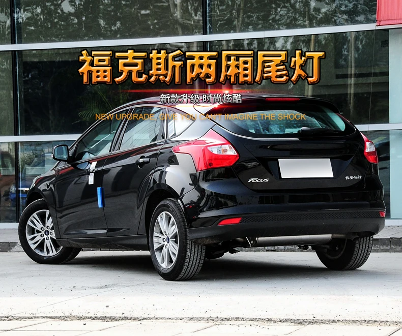 KOWELL автомобильный Стайлинг для Ford Focus 2 2012 светодио дный задний фонарь задний багажник крышка лампы drl+ сигнал+ тормоз+ Реверс динамическое Рулевое управление