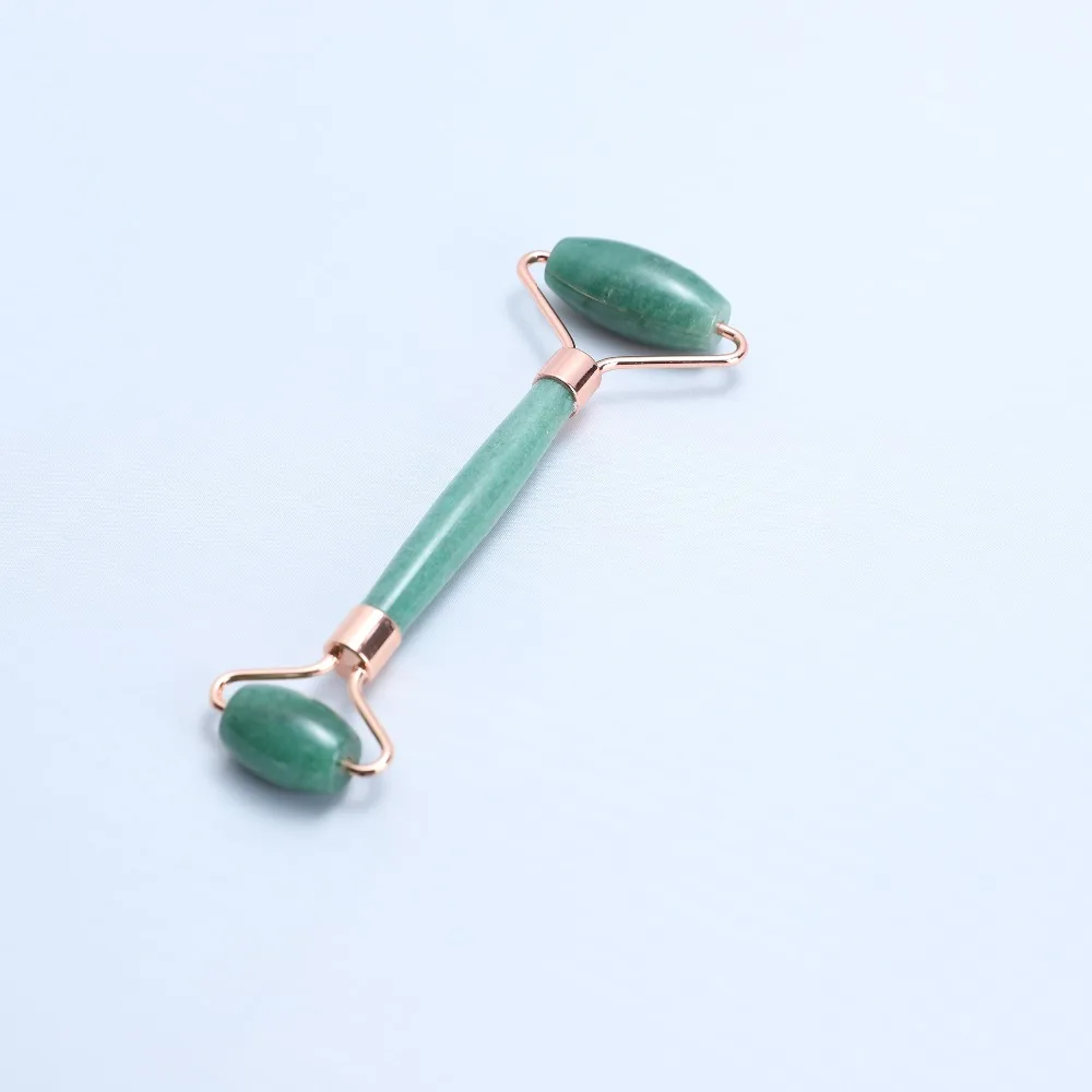 Натуральный Полированный нефритовый роллер для лица 1 шт. палочки массажа ролик