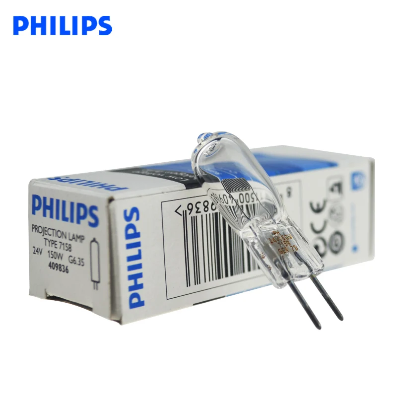 For PH 7158XHP 24V 150W halogen Bulb ,alternative PH 7158 410207 24V150W G6.35 Projection Lamp