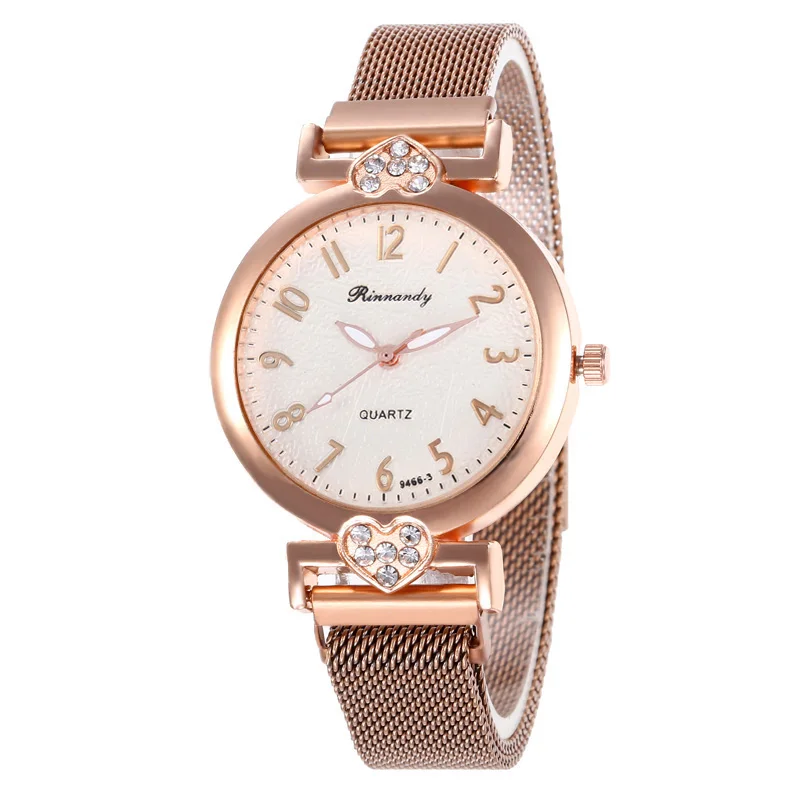 WJ 8567 Relogio Feminino женские часы 2019 роскошные бриллиантовые сетчатые золотые