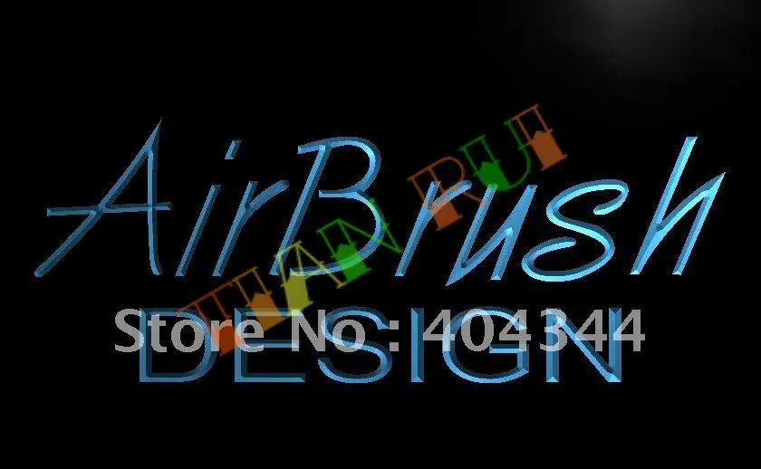 

LB418- Custom Airbrush Design Studio NR Light Sign