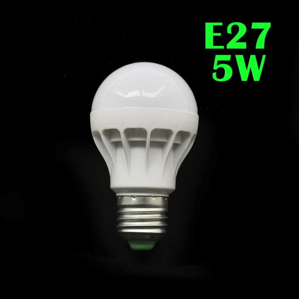 Высокая Мощность E27 E14 светодиодный лампы 5730SMD 3 Вт 5 7 потолочный светильник 220V