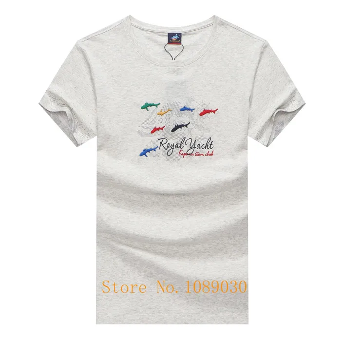 5906-GREY Лето, уличная Мужская футболка, короткий рукав, с буквенным принтом, Tace& Shark, брендовая мужская футболка, homme camisetas, футболки - Цвет: 5906-GREY