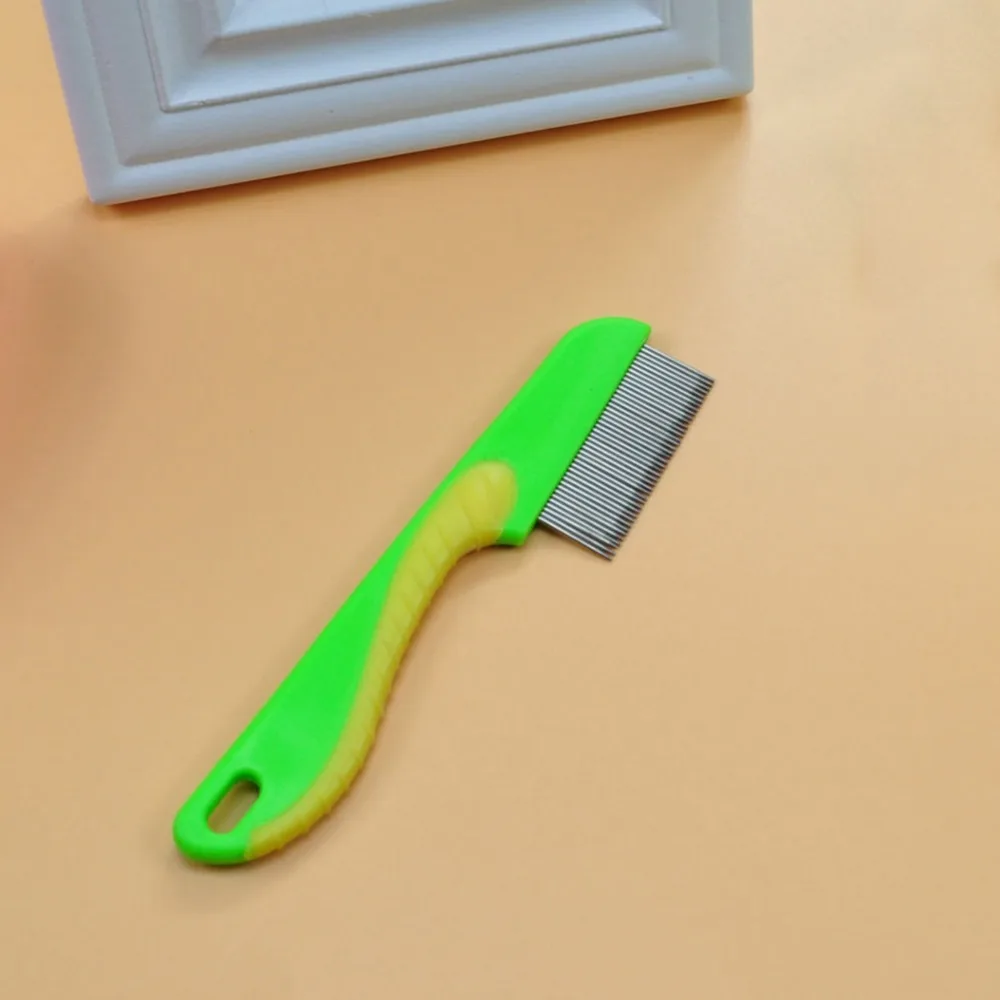 Fashion Lice Flea Removal Comb Pet Cleaning Supplies Dog Grooming Cat Fine toothed Combs Brush| |