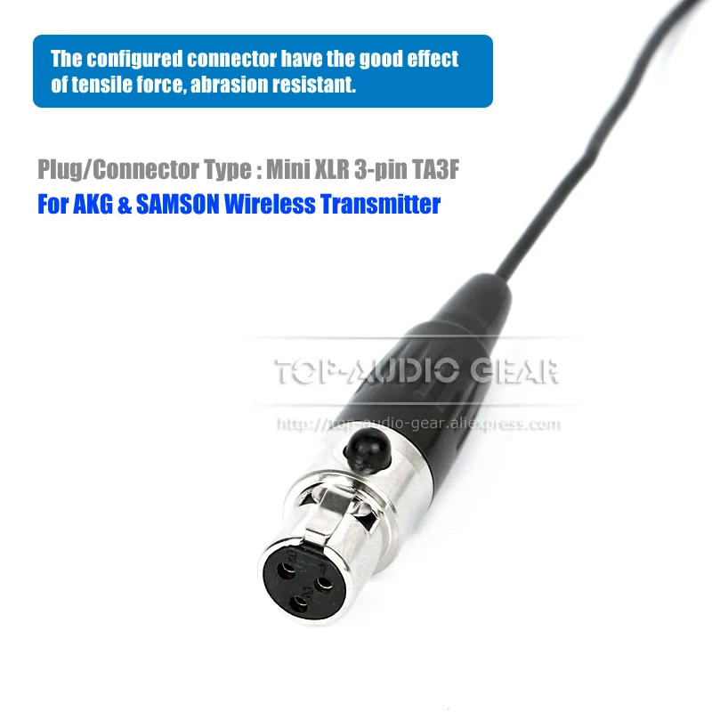 3 контактный мини Микрофон XLR TA3F Lavaliar с зажимом для галстука микрофон