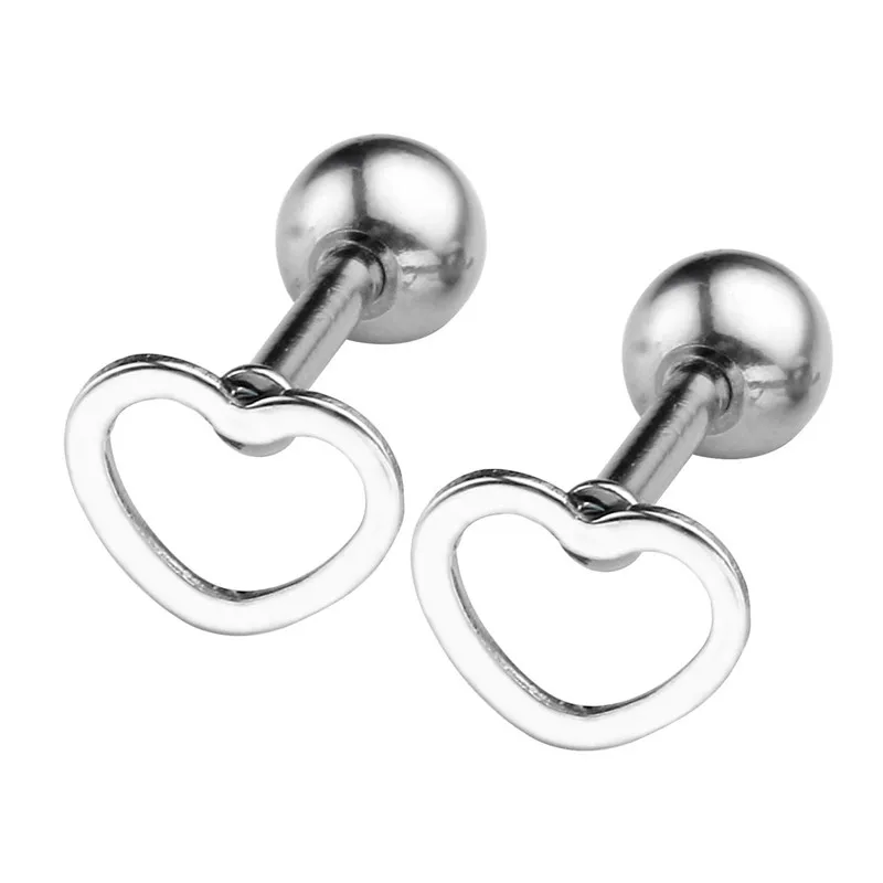 8 шт. серьги гвоздики из нержавеющей стали для пирсинга|bar piercing|tragus helix16 gauge |