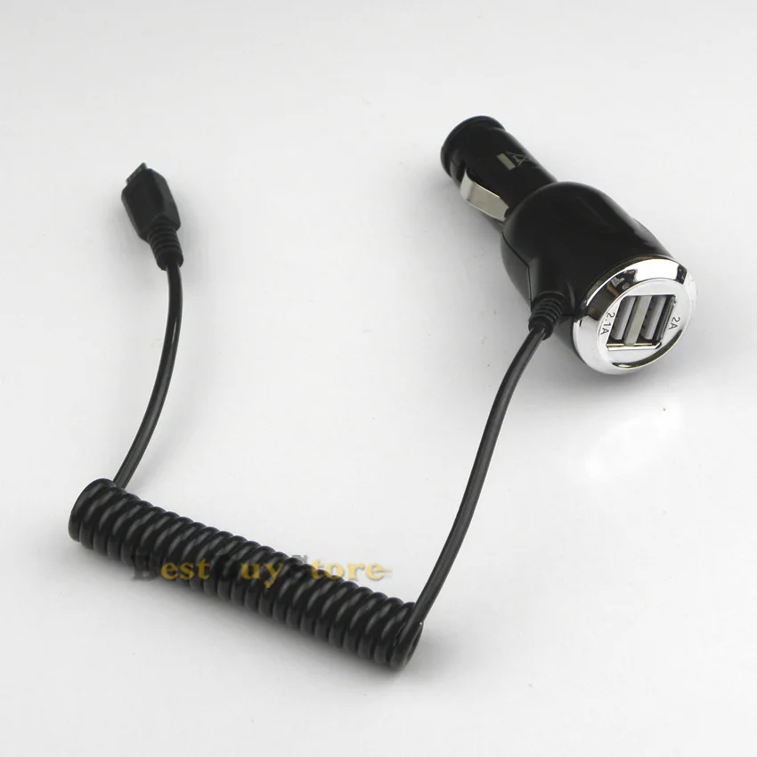 XCGaoon micro USB 5 V 2A автомобиля Зарядное устройство адаптер с 2 портами (стандарт Порты