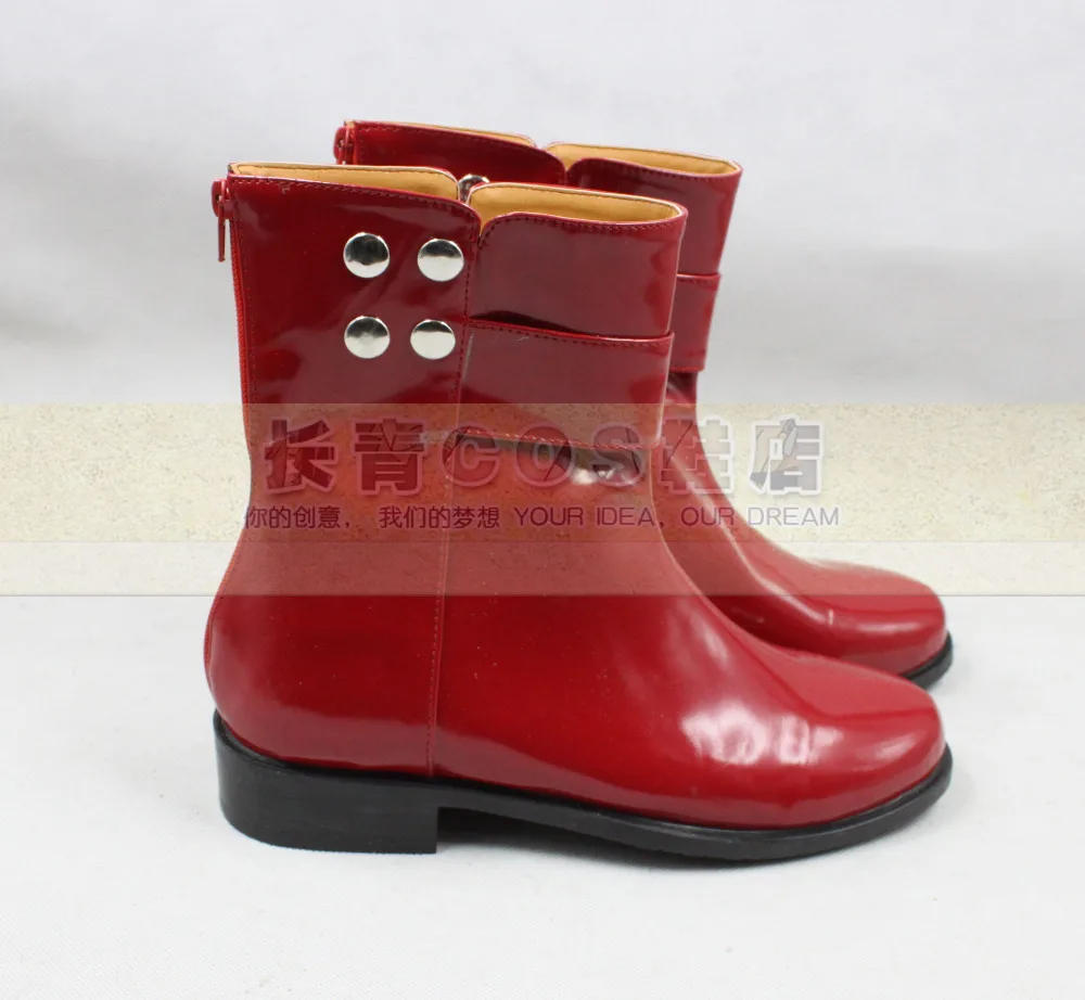 Сапоги C006 для косплея театральное убийство красный цвет|boots boots|boots redboots cosplay |