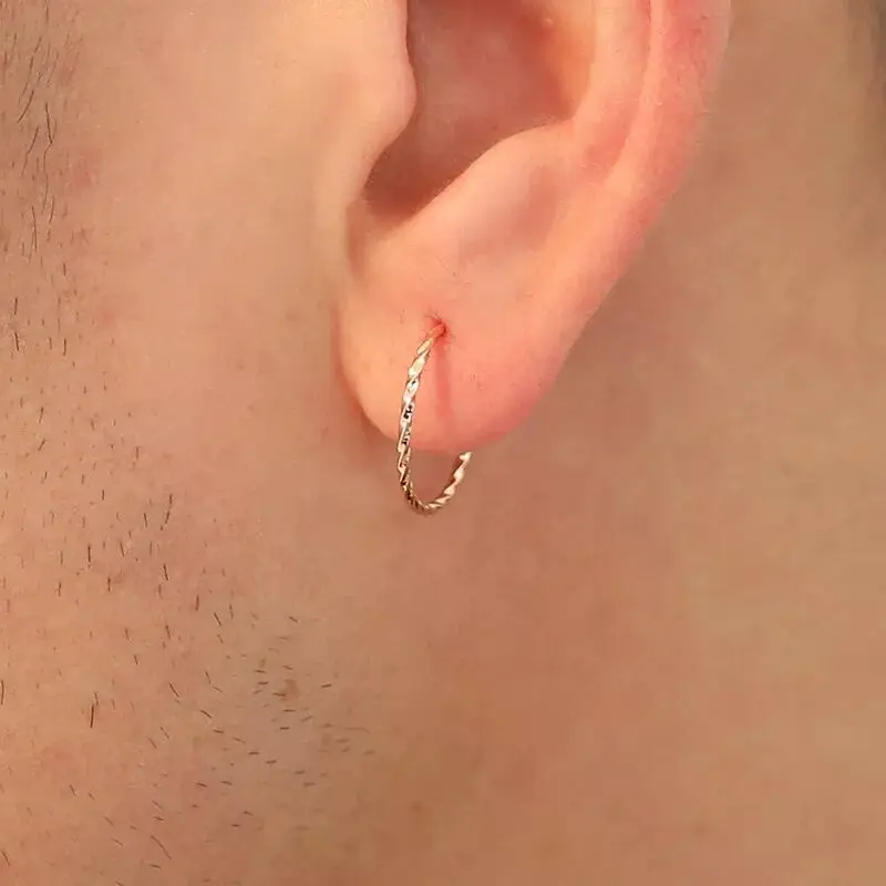 Серьги-манжеты серьги для мужчин ювелирные изделия клипсы металлические манжеты