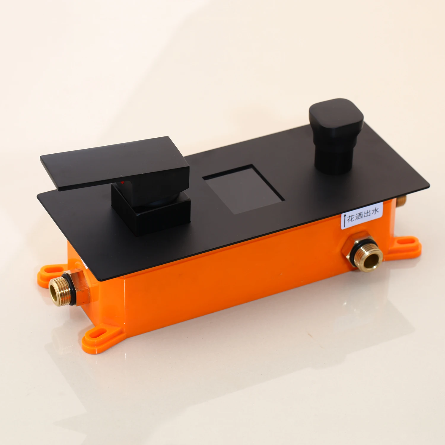 Набор цифровых смесителей для душа черный смеситель ванной комнаты с 3 ходовым