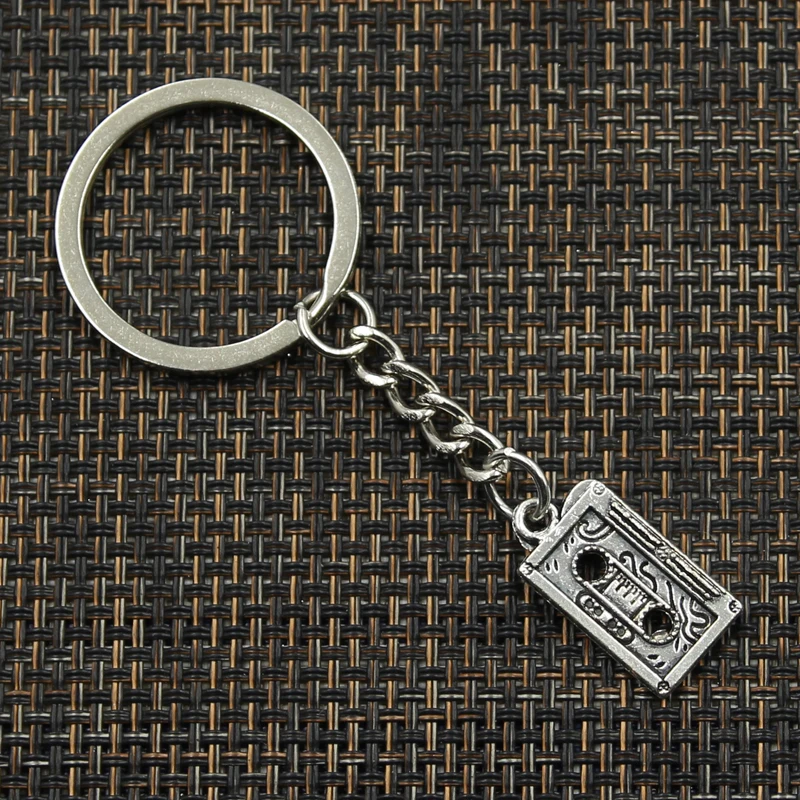 Модный брелок для ключей 30 мм металлический ювелирные изделия античная бронза