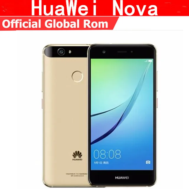 HuaWei Nova смартфон с 5 дюймовым дисплеем процессором Snapdragon 625 Android 6 0 ОЗУ 3 ГБ ПЗУ 32 12 Мп