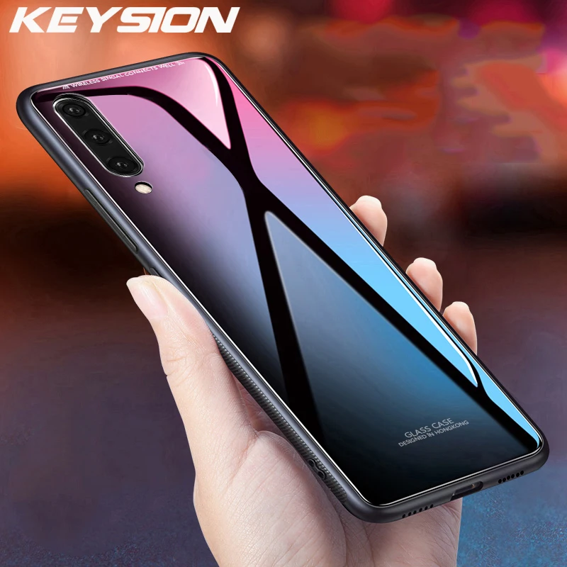 Чехол KEYSION для Xiaomi Mi 9 SE 8 A2 роскошный мягкий силиконовый чехол из закаленного