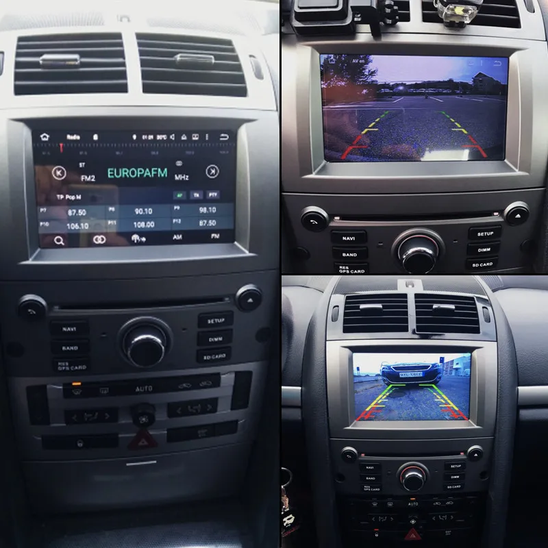 Android 9,0 автомобильный DVD CD плеер для peugeot 407 2004-2010 Автомобильный gps Satnav автомобильный стерео блок gps навигация Мультимедиа камера
