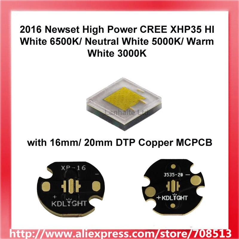 Новинка 2016 мощный CREE XHP35 HI белый 6500K/нейтральный 5000K/теплый 3000K светодиодный