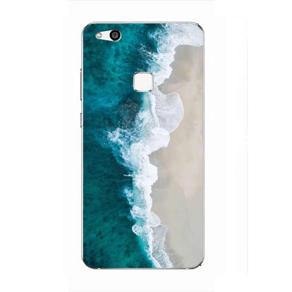 Чехол для huawei P10 Lite силиконовый чехол телефона с аниме защитный бампер мягкий из