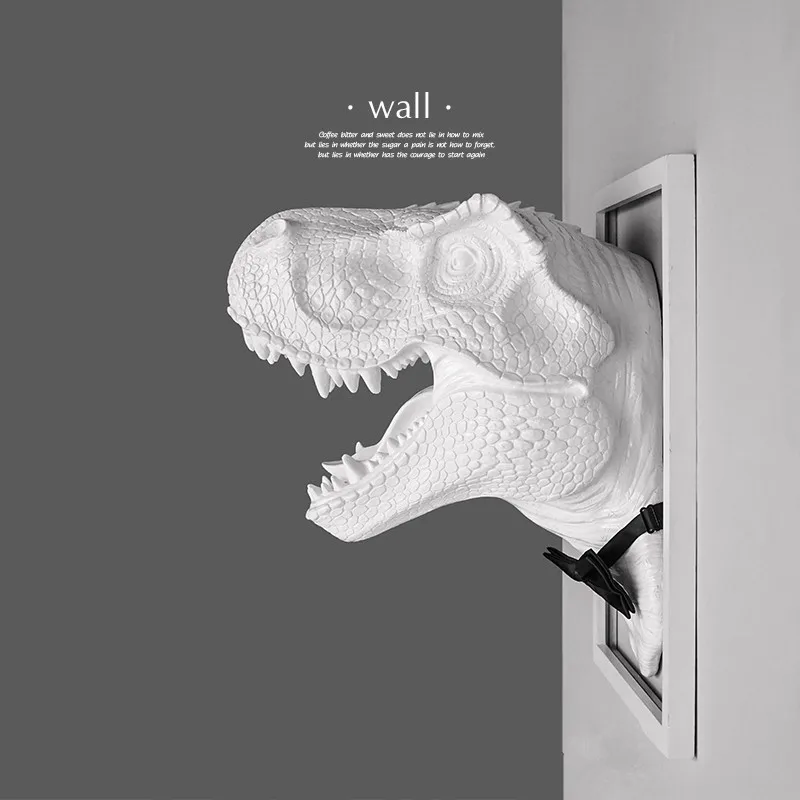 Американская декоративная модель тиранозавра динозавра из смолы | Дом и сад