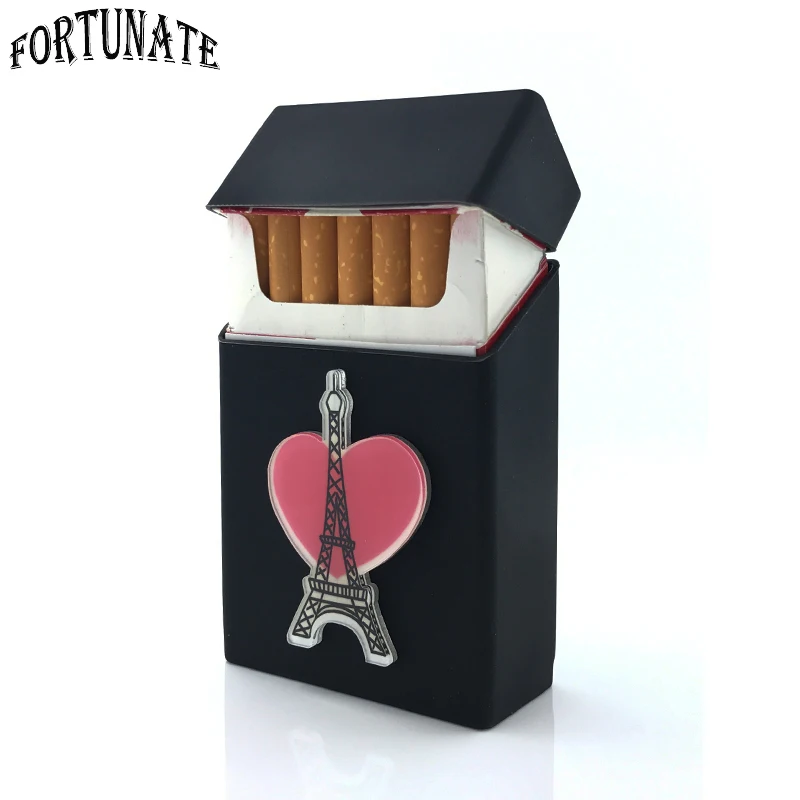 Значок Love Tower силиконовая сигаретная коробка чехол для сигарет аксессуары