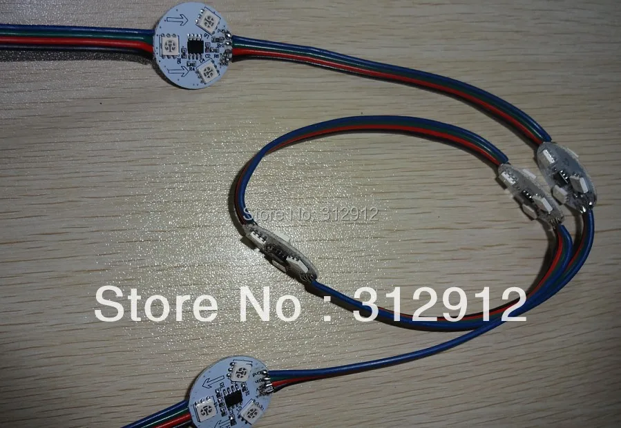 Цифровая печатная плата WS2811 12 В постоянного тока не водонепроницаемая 6