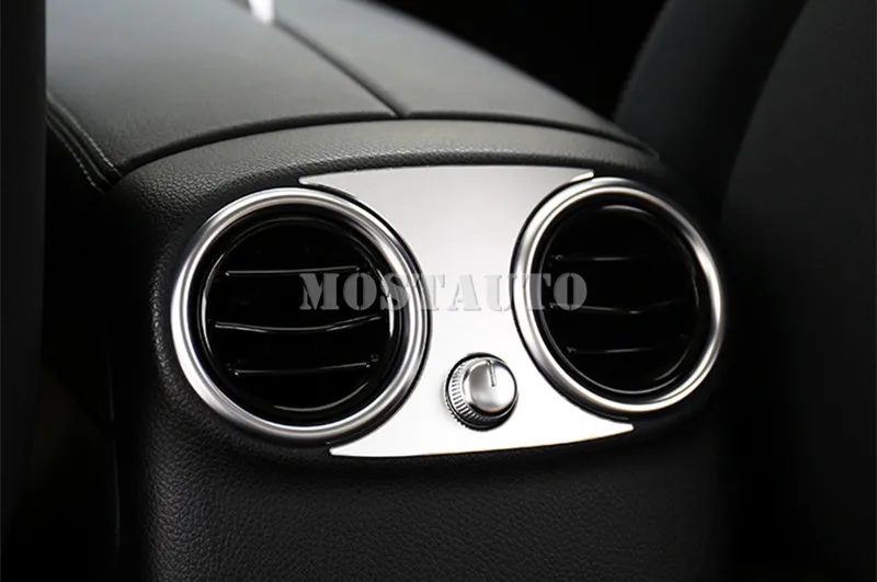 

For Benz C Class E Class W205 W213 Interior Rear Air Vent Outlet Cover 2014-2021 1pcs Car Accessories Interior Car Decor