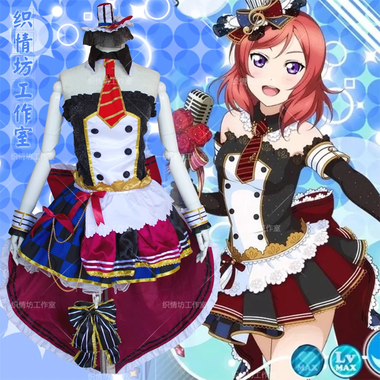 LoveLive! Все характер Maid Cafe пробудить серии японский костюм для косплея в стиле