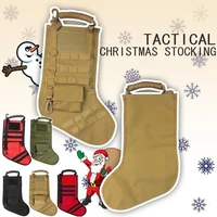 molle christmas tactical stocking magazine dump drop pouch military outdoor hunting storage bag xmas gift socks pouch