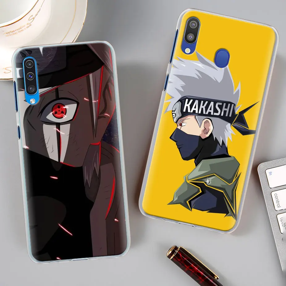Аниме «Наруто» производства компании "Kakashi" чехол с рисунком из аниме для samsung Galaxy A30 A40 A50 A70 A6 A8 плюс A7 A9 M30 чехол для телефона Coque