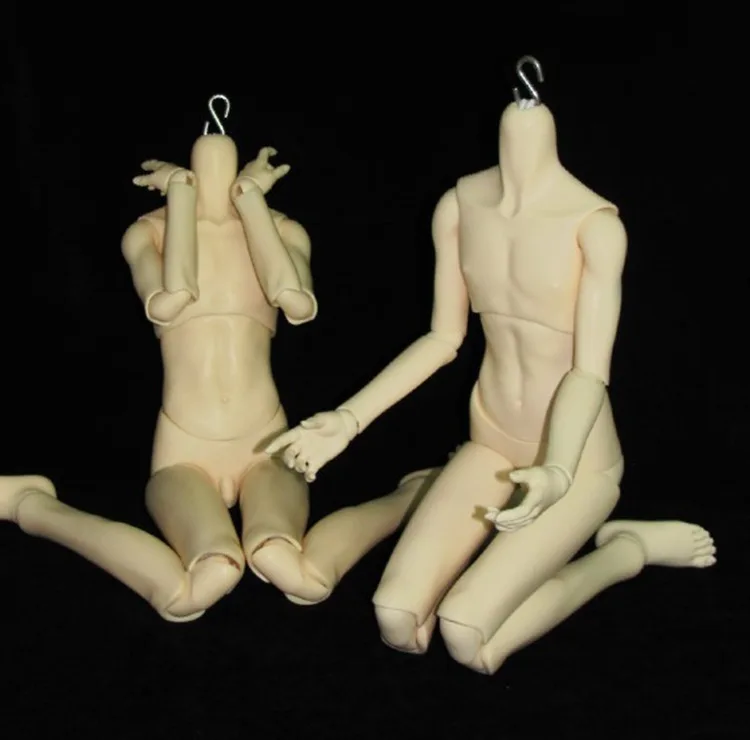 65 см смола большой 1/3 BJD куклы тело с двойные швы мужской 6 цвета |