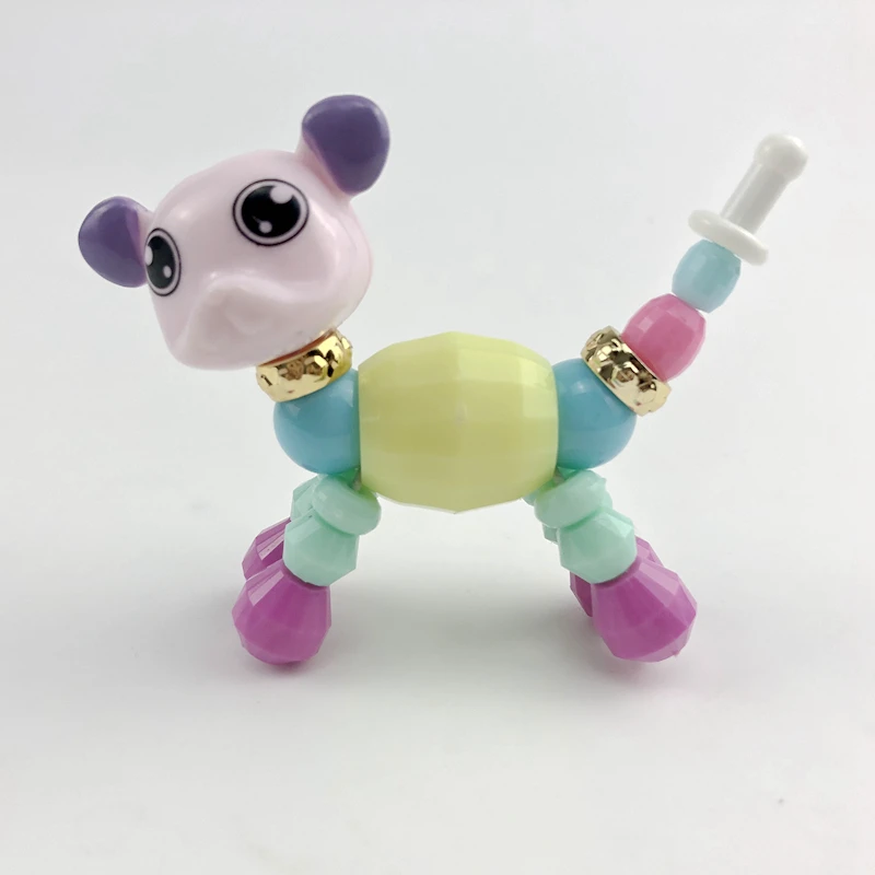 TOY021 Волшебный браслет в виде животного, классические игрушки, жираф, мышь, собака, кошка, модель, крутые браслеты для детей, игрушки, подарок на день рождения, вечерние Игрушки для девочек - Цвет: TOY021