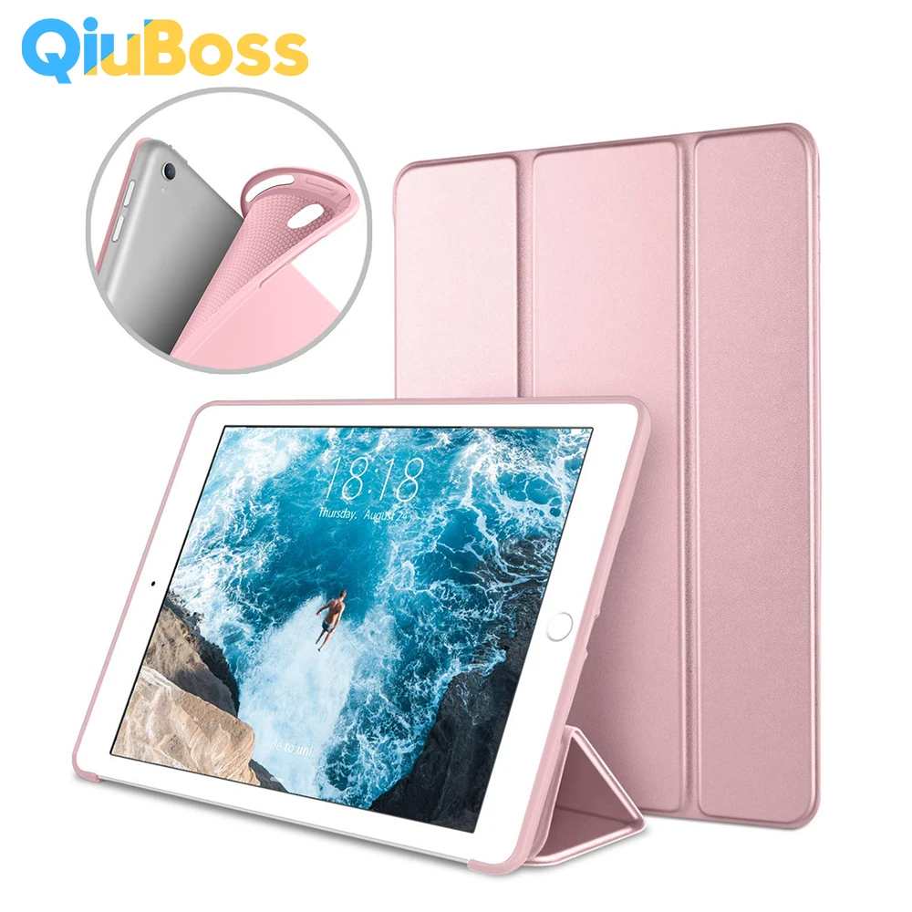 Для iPad Pro 10,5 чехол умный Мягкий силиконовый чехол из искусственной кожи для iPad Pro Чехол 10,5 с функцией автоматического сна/пробуждения
