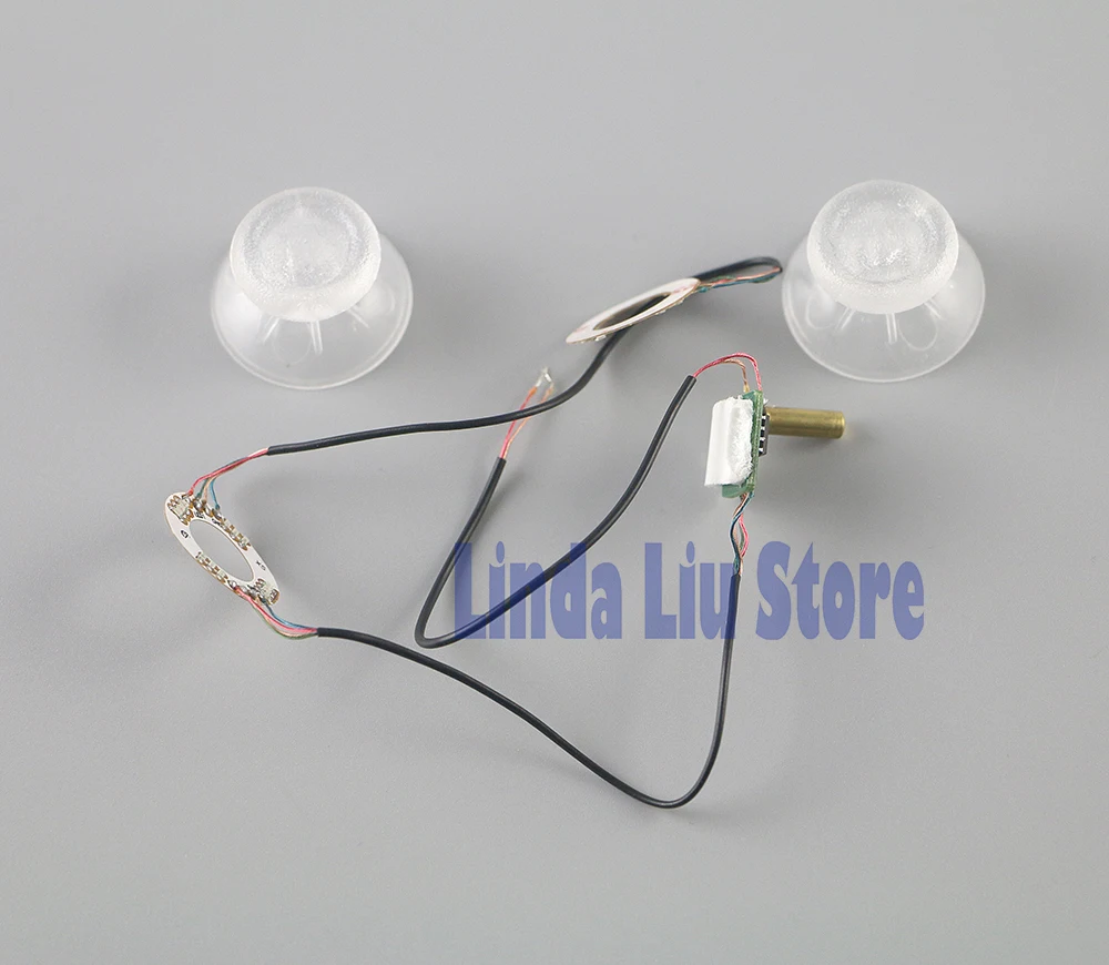ChengChengDianWan ThumbSticks LED Light Up Mod с прозрачным колпачок для пальцев набор PS4 и XBOX ONE