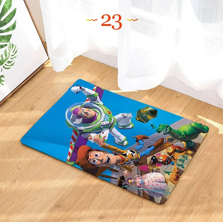 IVYYE Woody Buzz индивидуальный коврик с рисунком из аниме украшения для дома ковры мультяшный коврик для спальни коврики для ванной плюшевые коврики коврик для двери Новинка