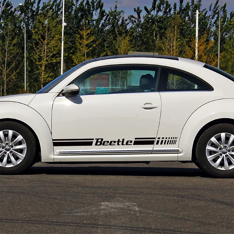 1 пара BEETLE MOTORSPORTS Rline наклейки на дверь наклейка для автомобиля vw beetle volkswagen