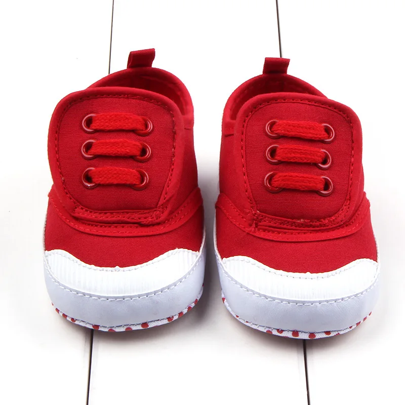 Детская обувь для маленьких мальчиков Хлопковая парусиновая с мягкой подошвой