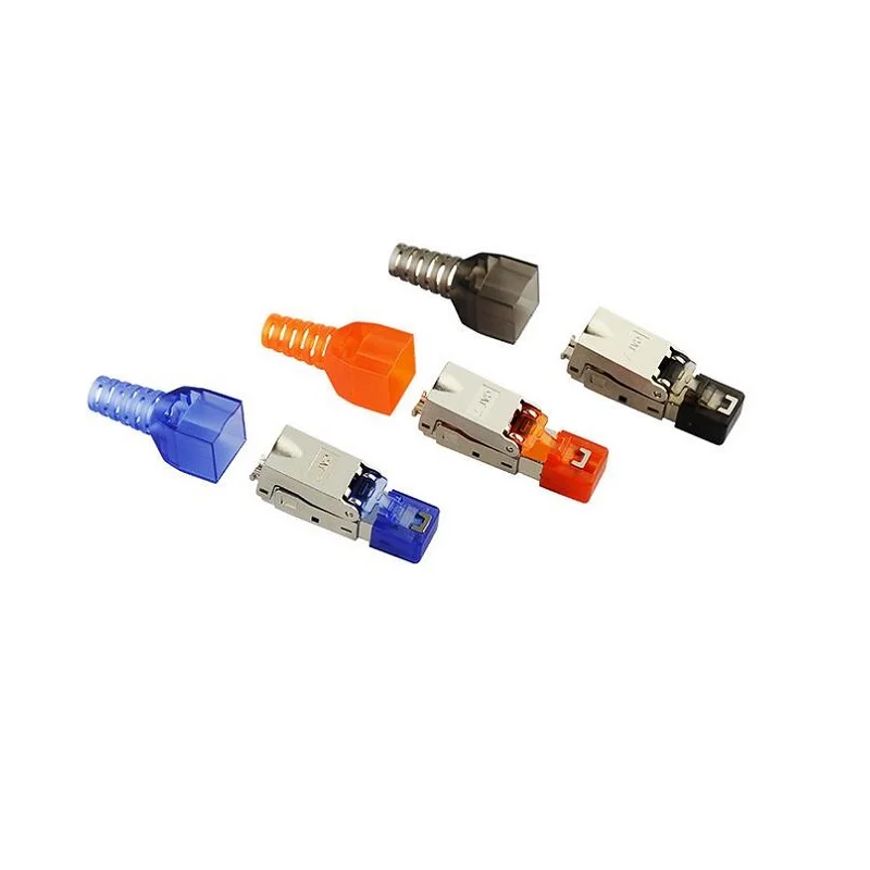 RJ45 CAT.7 сетевой интерфейс 10GB Ethernet модульный инструмент бесплатная вилка