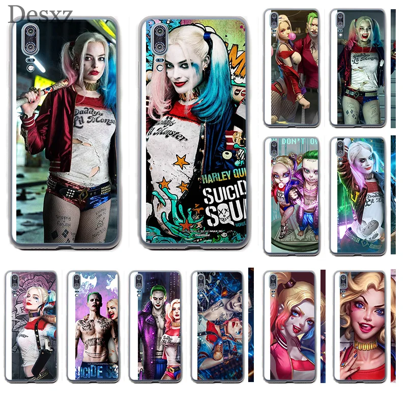 Чехол для телефона Harley Quinn Huawei P8 P9 P10 P20 Pro Lite 2015 2016 2017 Mini Plus Note 8 9 P Smart | Мобильные