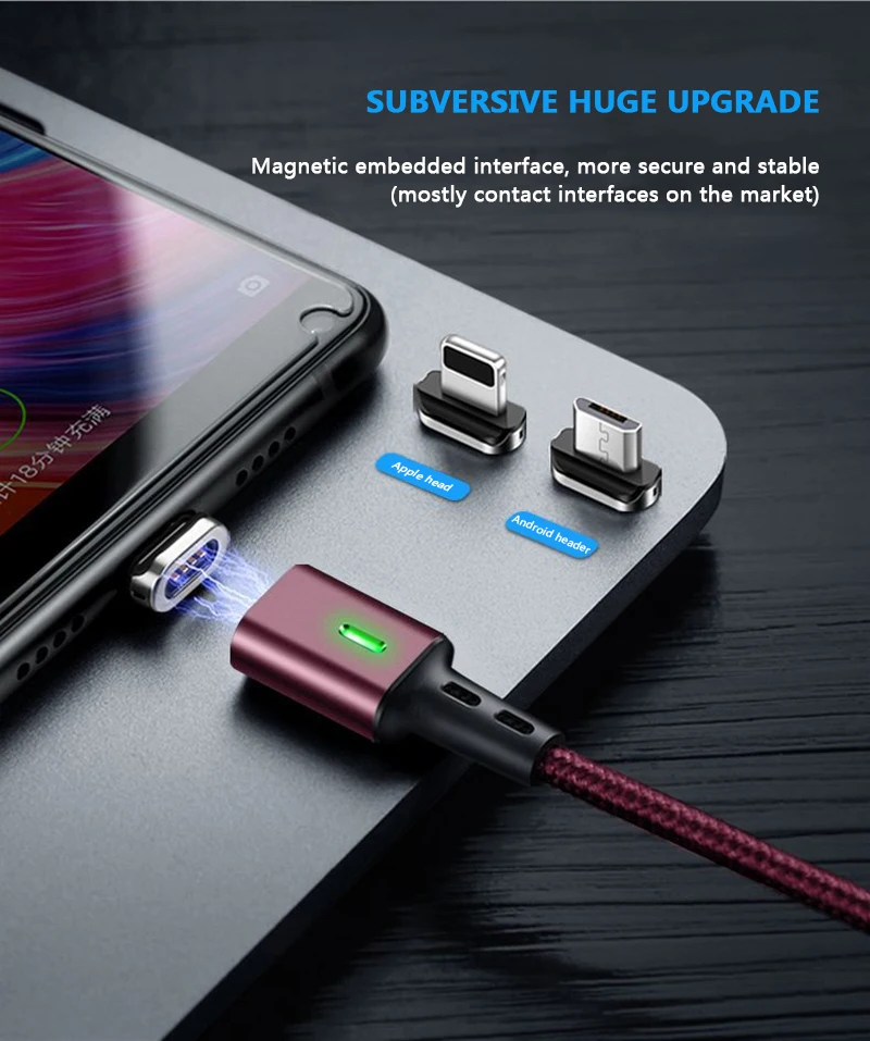 1 м 3 А USB Магнитный зарядный кабель для iPhone usb type c Micro USB 3 в 1 Магнитный зарядный кабель для iPhone X XR 8 7 6