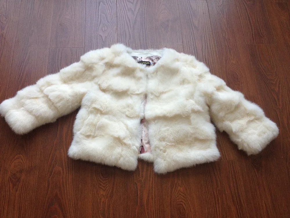 100% чистый шуба из кролика рекс специальное короткое пальто дизайн натуральный