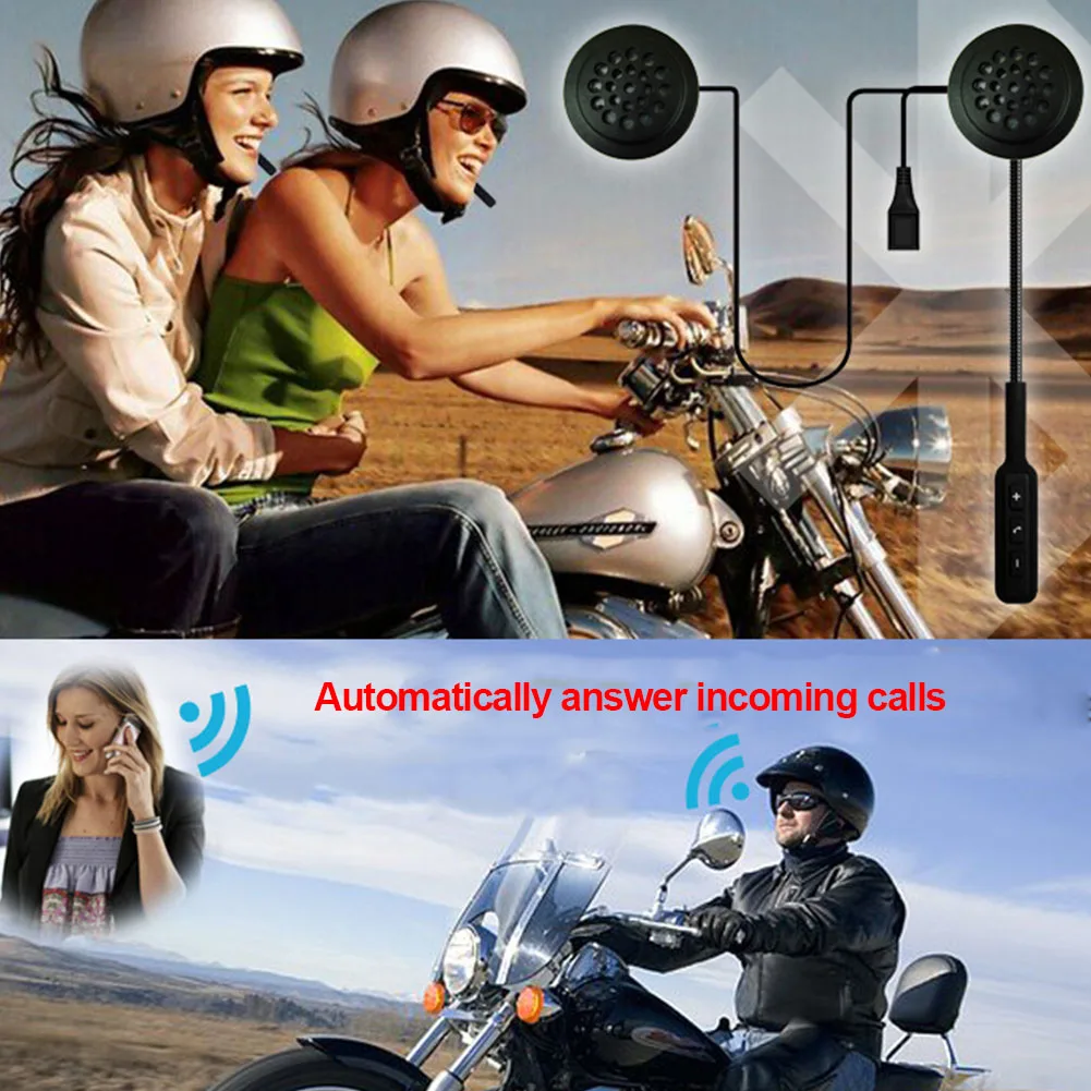 Мотоцикл длительное время ожидания напоминание с микрофоном беспроводной Bluetooth