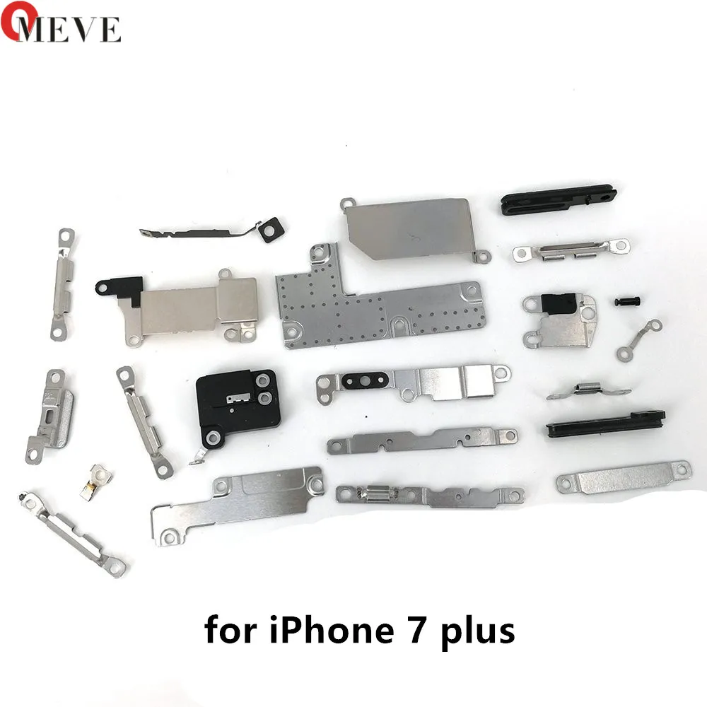 Полный корпус внутренний маленький металлический Железный 23 шт. для iPhone 5 5c 5S 6 6s plus 7 7P 8 маленький держатель кронштейн щит пластина комплект Запчасти для телефонов