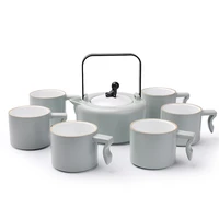 yipinci pottery 410ml teapot teapot japan pot tea chinese traditional teapot teapot with metal handle