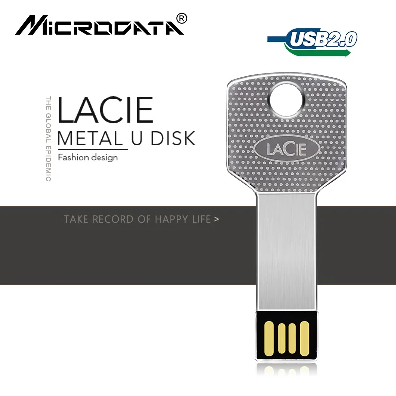 Металлический ключ водонепроницаемый 4 ГБ 8 16 32 64 128 USB флеш накопитель
