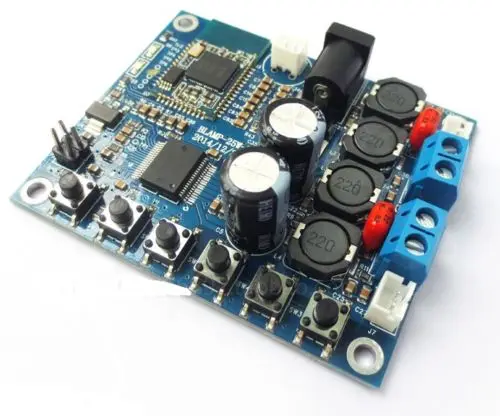 TDA7492 2x25 Вт беспроводной Bluetooth 4 0 стерео усилитель плата модуль двухканальный 9-26 в